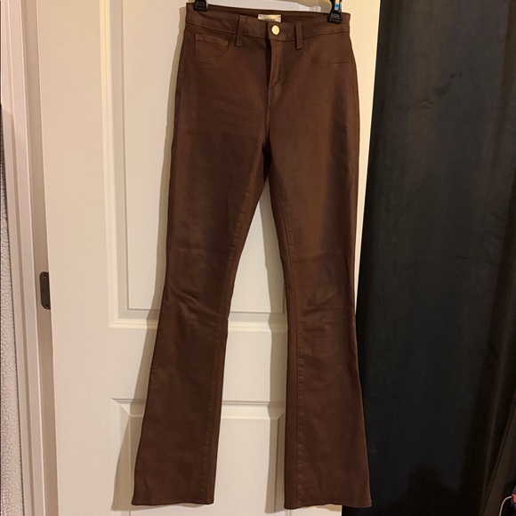 L'AGENCE Chocolate Brown Pants
